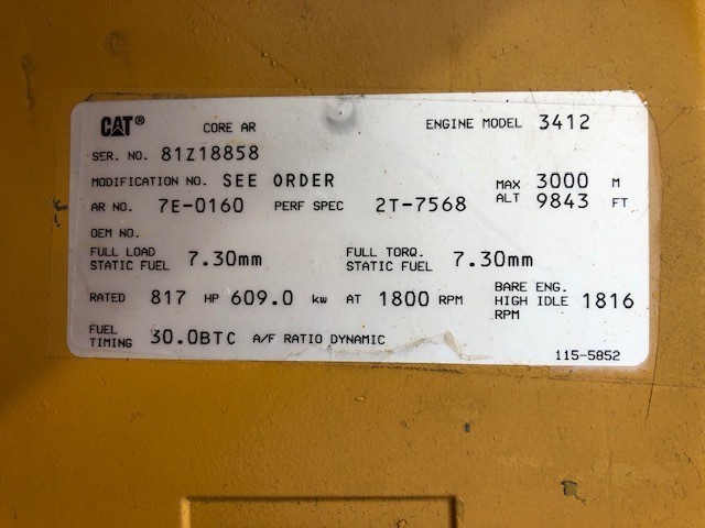  Caterpillar 600kw Diesel Generator