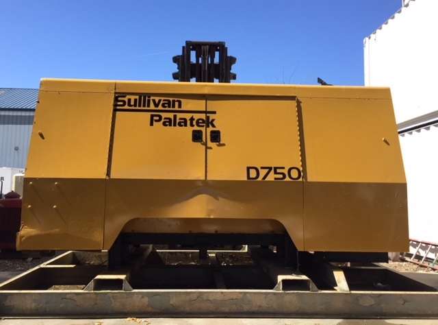  Sullivan 750CFM Diesel Air Compressor