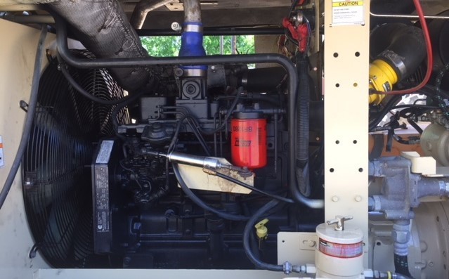  Doosan/ Ingersoll Rand XP375WCU Diesel Air Compressor