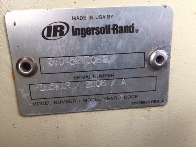  Ingersoll Rand P185WIR 