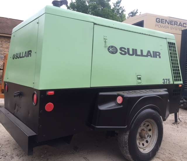 Sullair 375HJD3 Diesel Air Compressor 375 201002260080