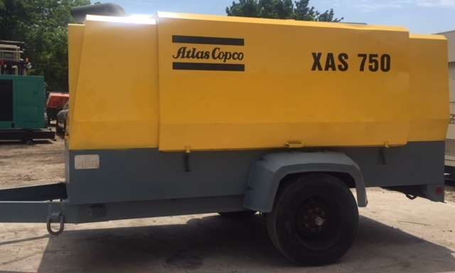  Atlas Copco XAS750JDT3 Diesel Air Compressor