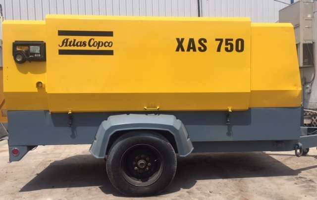  Atlas Copco XAS750JDT3 Diesel Air Compressor