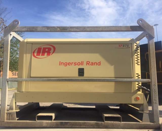 Used Ingersoll Rand XP375WIR Diesel Air Compressor