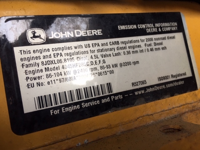 Used Sullair 375HH Diesel Air Compressor