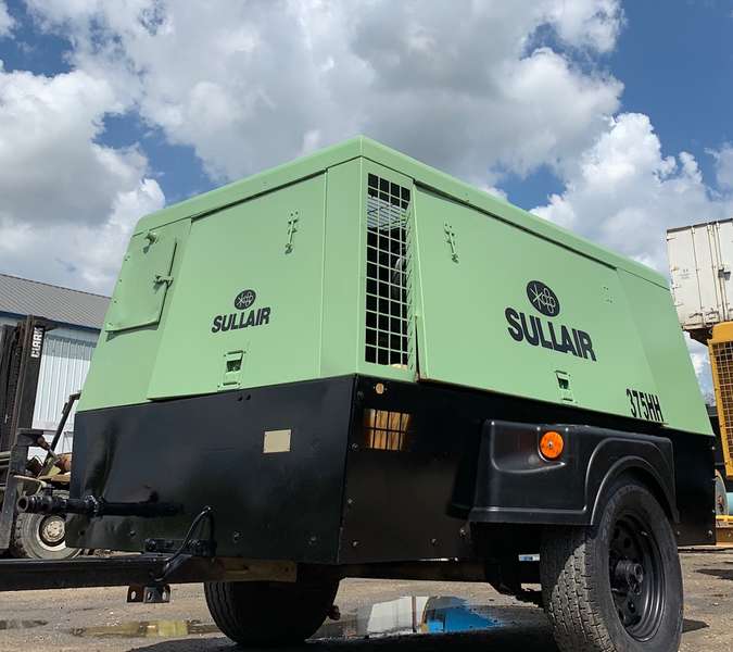 Used Sullair 375HH Diesel Air Compressor 375 200812050027