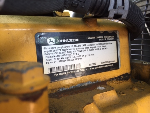 Used Sullair 375HH Diesel Air Compressor