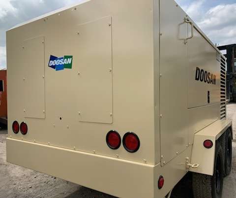 Used Doosan XP825WCU-T3 Diesel Air Compressor