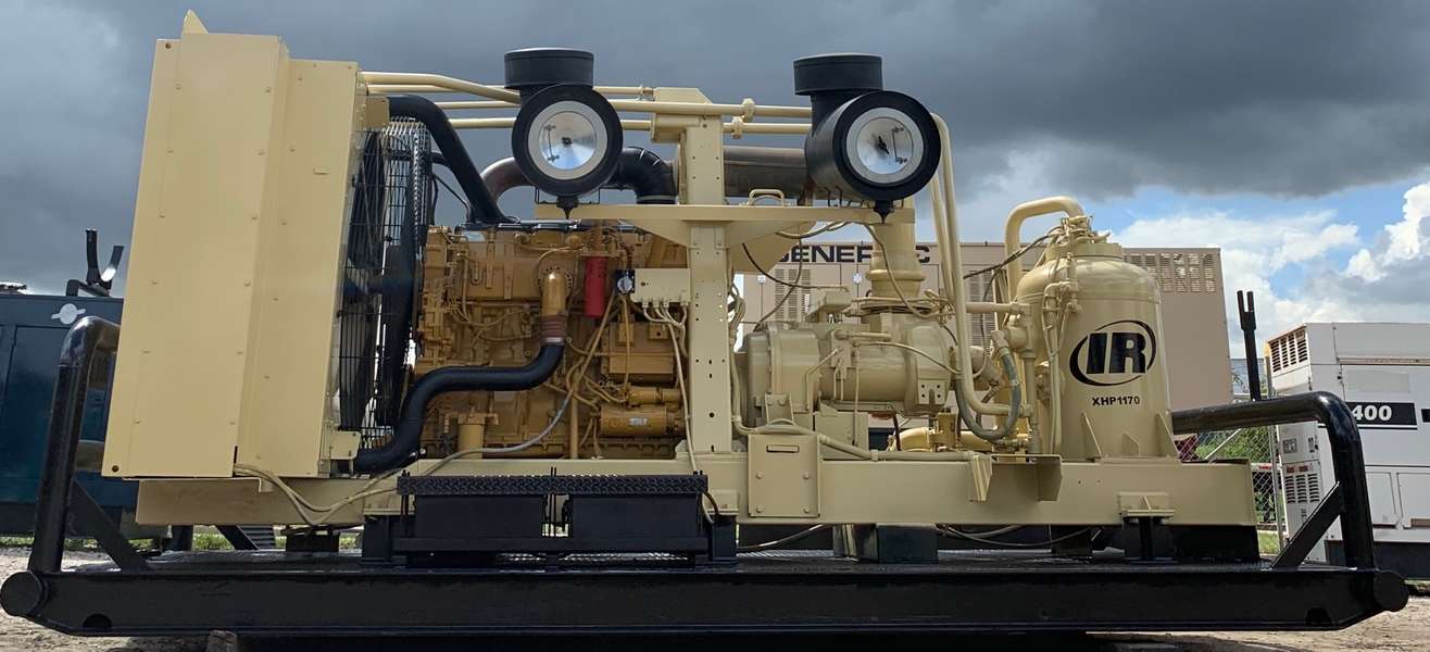 Used Ingersoll-Rand 1170/350 Diesel Air Compressor