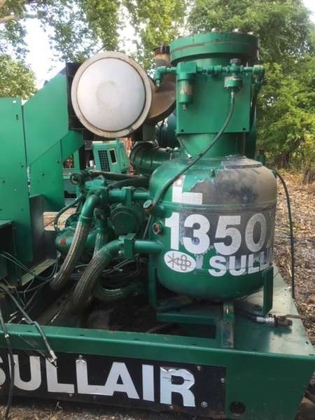 Used Sullair 1350 Air Compressor End