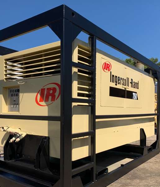  Ingersoll Rand 750 Diesel Air Compressor