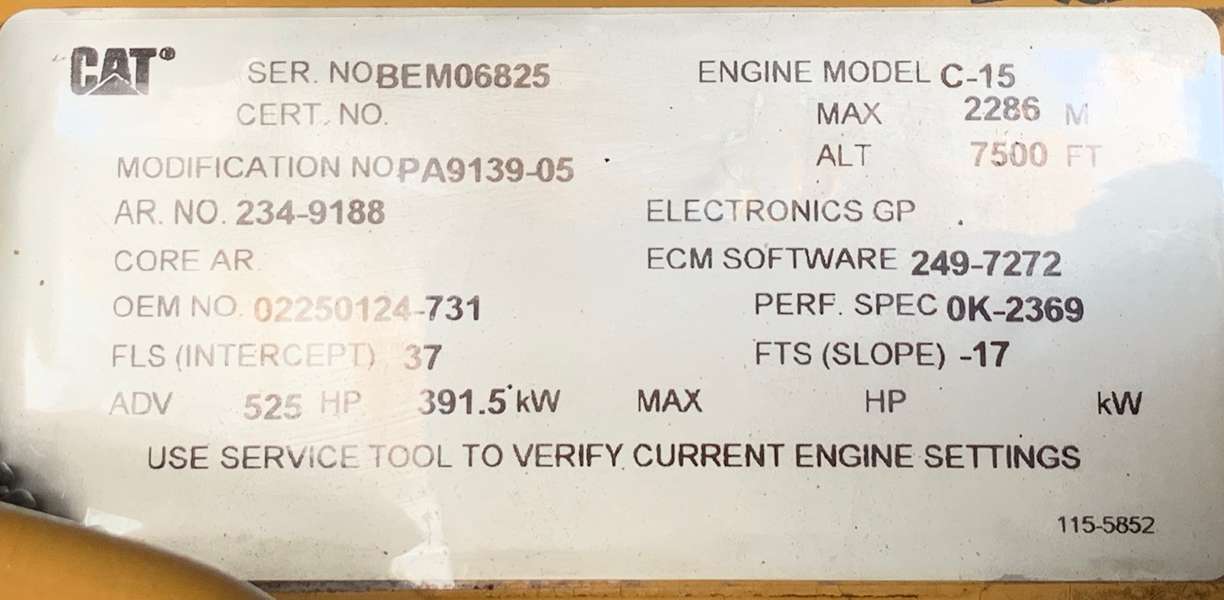 Used Sullair 1150XHA Diesel Air Compressor