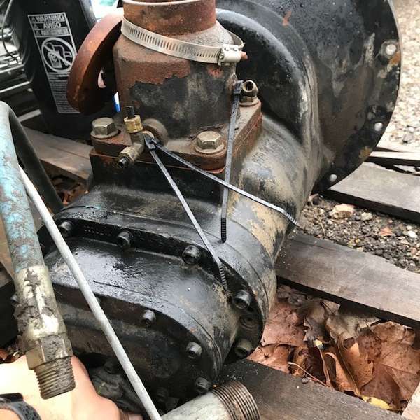 Used Sullivan 210cfm  260cfm Air Compressor End