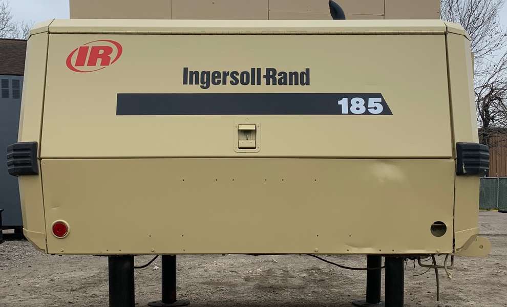 Used Ingersoll-Rand 185cfm Diesel Air Compressor