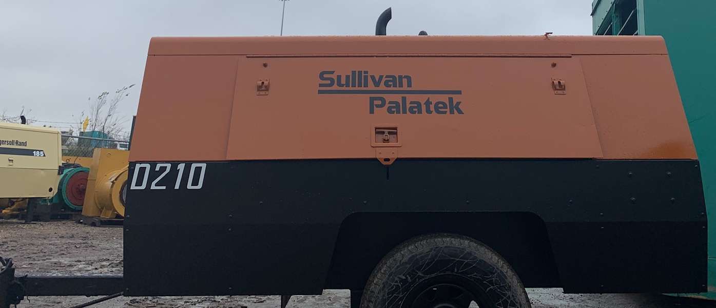 Low Hours Sullivan 210cfm Diesel Air Compressor