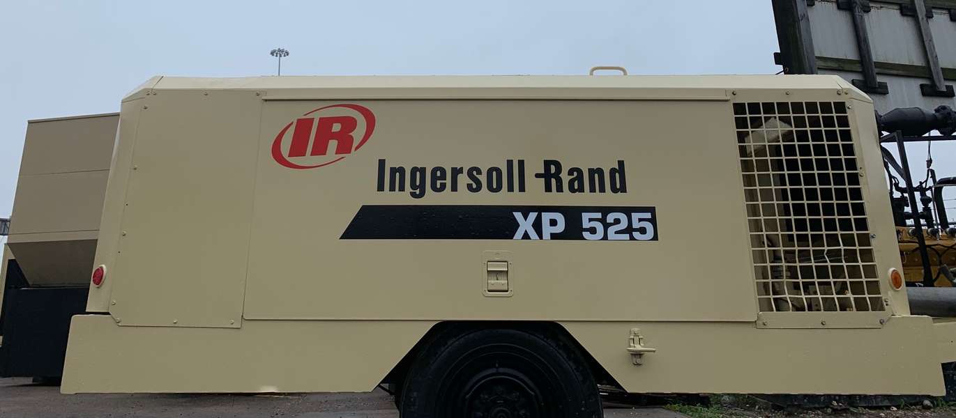 Used Ingersoll Rand XP525 Diesel Air Compressor