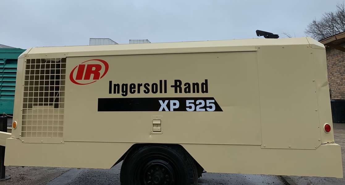 Used Ingersoll Rand XP525 Diesel Air Compressor