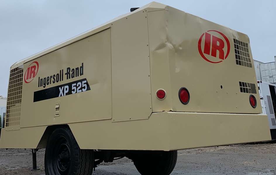 Used Ingersoll Rand XP525 Diesel Air Compressor