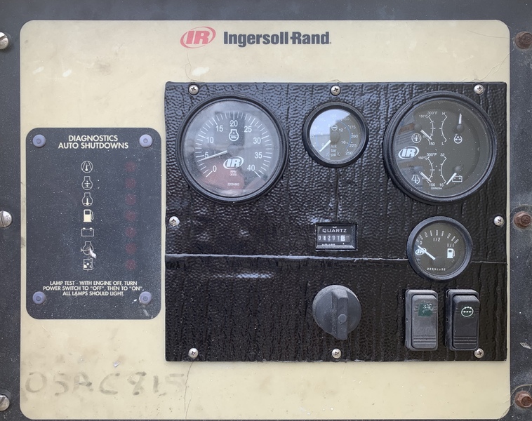 Used Ingersoll Rand XP825WCU Diesel Air Compressor