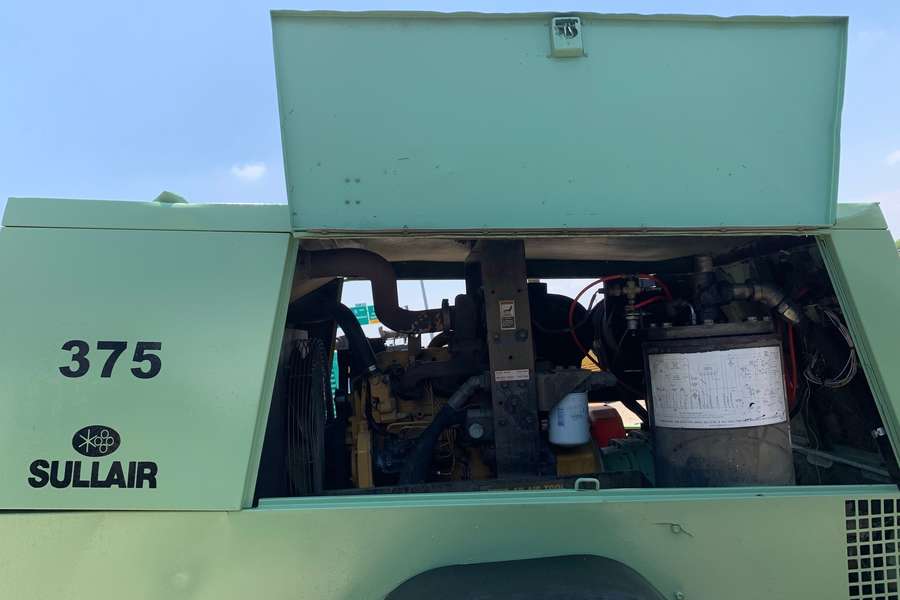 Used Sullair 375cfm Diesel Air Compressor