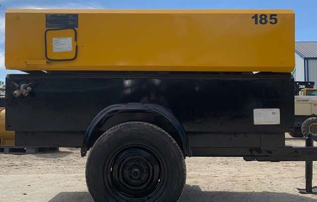 Used Atlas Copco 185cfm Diesel Air Compressor