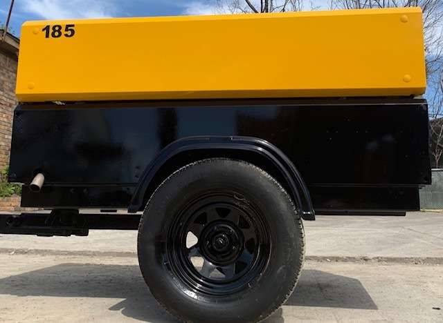 Used Atlas Copco 185cfm Diesel Air Compressor