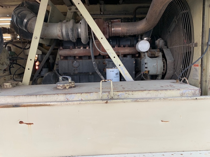 Used Ingersoll Rand XP825 Diesel Air Compressor