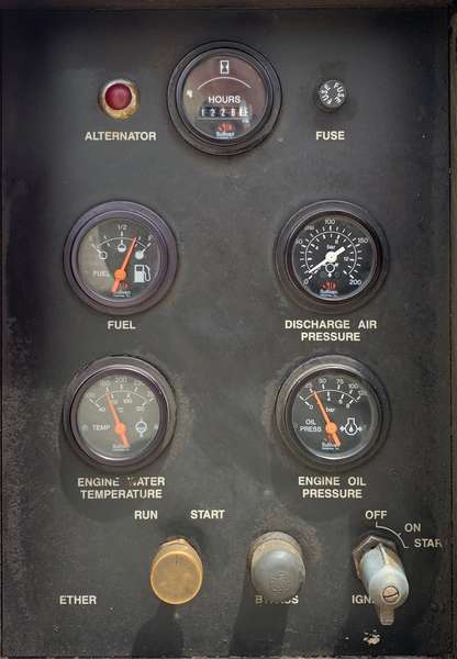 Used Sullivan D185 Diesel Air Compressor