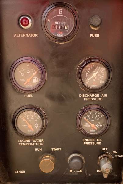 Used Sullivan D185 Diesel Air Compressor