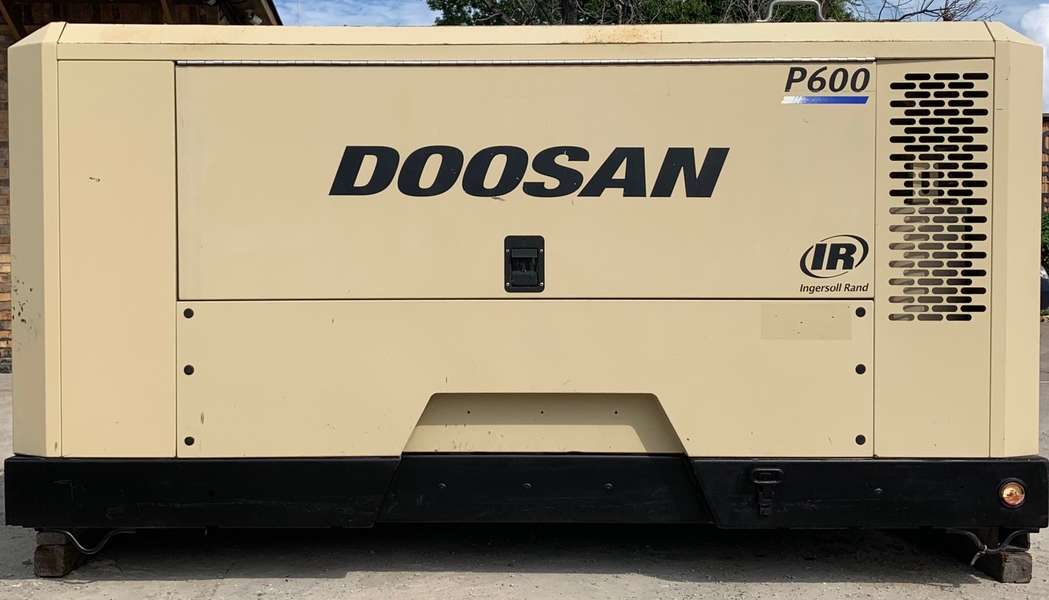 Used Doosan P600WJD-T3 Diesel Air Compressor