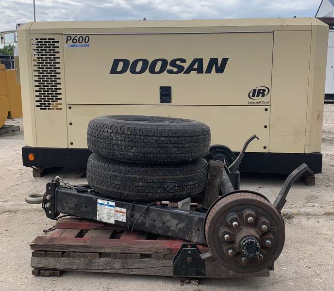 Used Doosan P600WJD-T3 Diesel Air Compressor