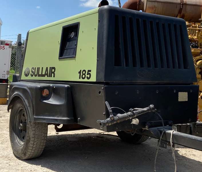 Used Sullair 185 JD Diesel Air Compressor