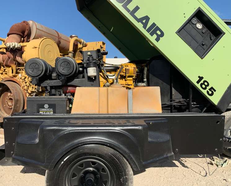 Used Sullair 185 JD Diesel Air Compressor