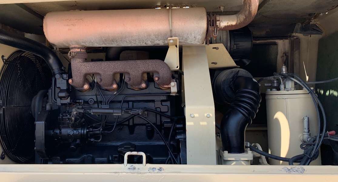 Used Ingersoll Rand P185JD Diesel Air Compressor