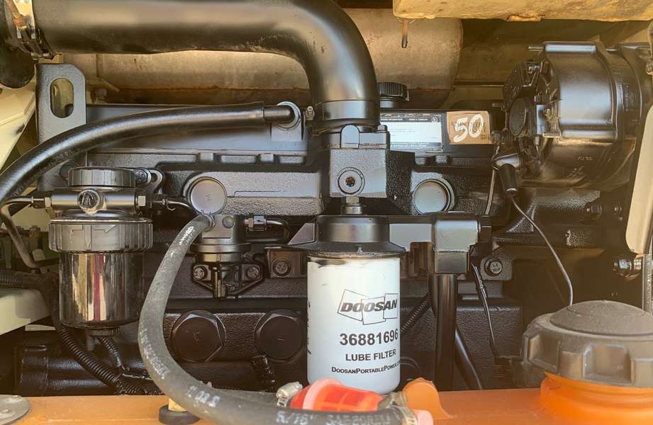 Used Ingersoll Rand P185WJD Diesel Air Compressor