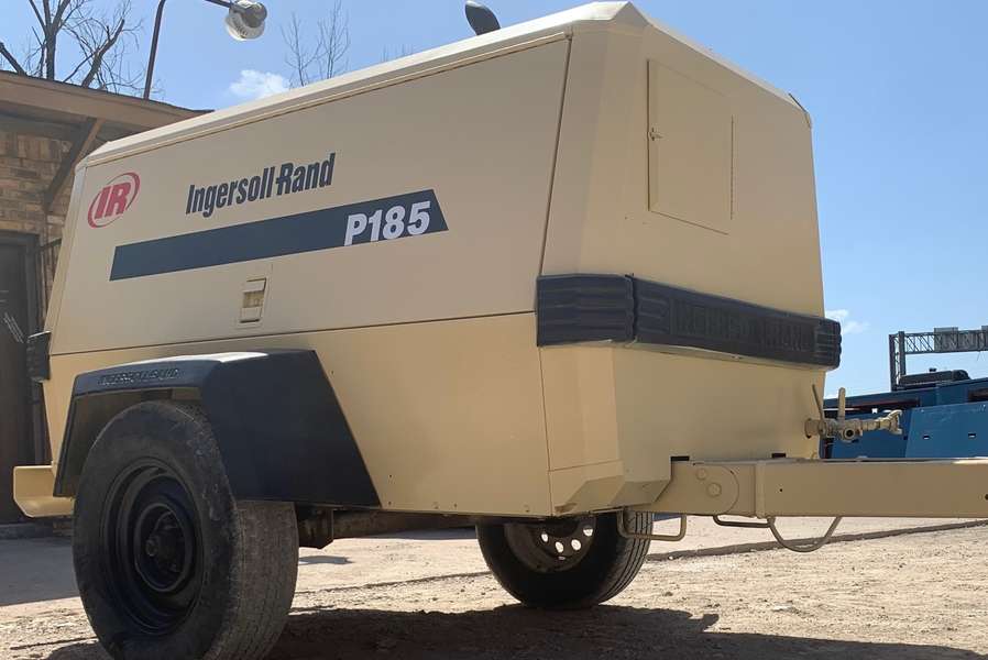 Used Ingersoll Rand P185WJD Diesel Air Compressor