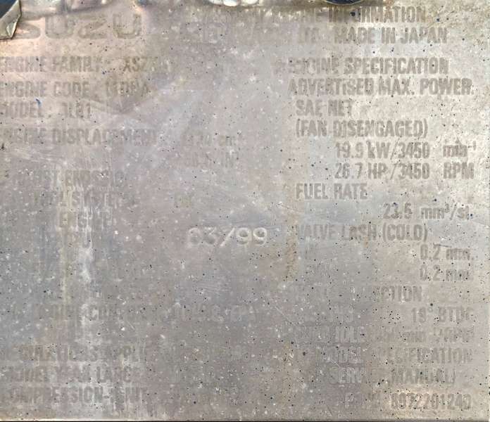 Used Airman PDS90S Diesel Air Compressor