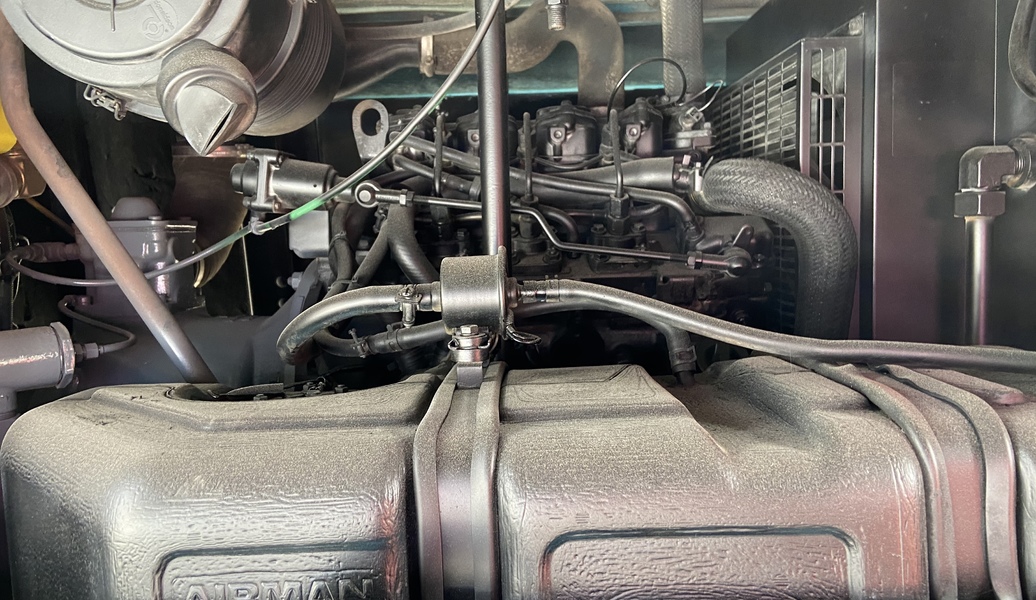 Used Airman PDS90S Diesel Air Compressor