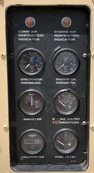 Used Ingersoll Rand P175WJDU Diesel Air Compressor