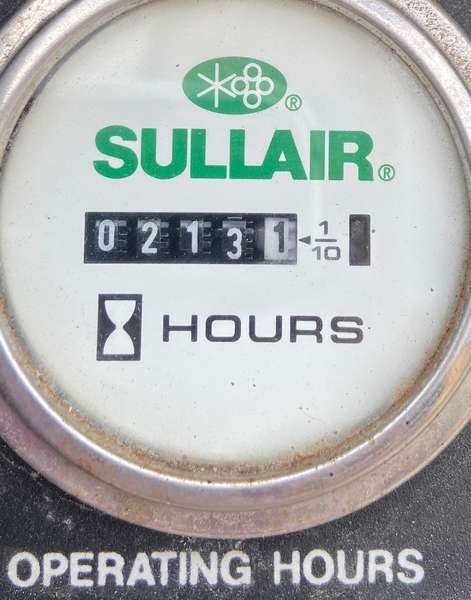 Like New Sullair 185cfm Diesel Air Compressor