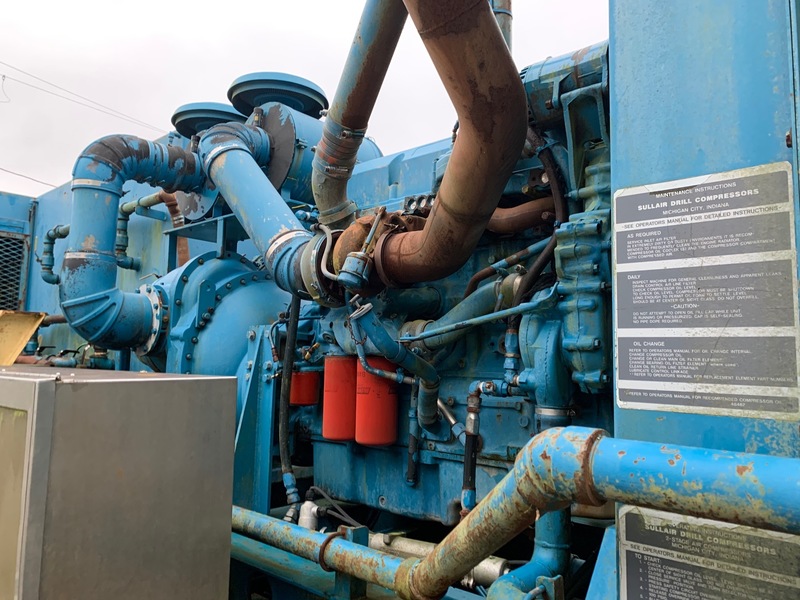 Used Sullair 900/350 Diesel Air Compressor