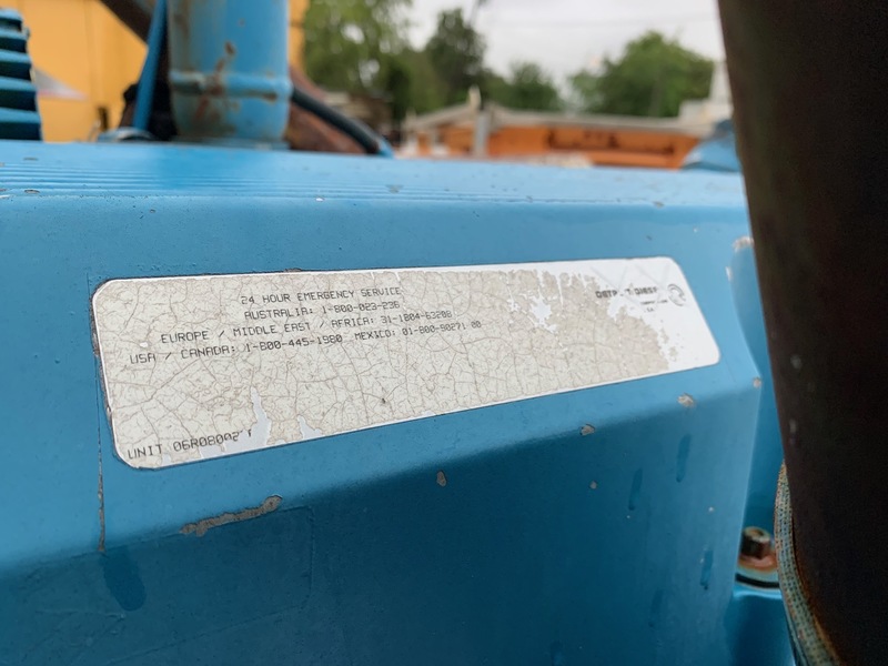 Used Sullair 900/350 Diesel Air Compressor