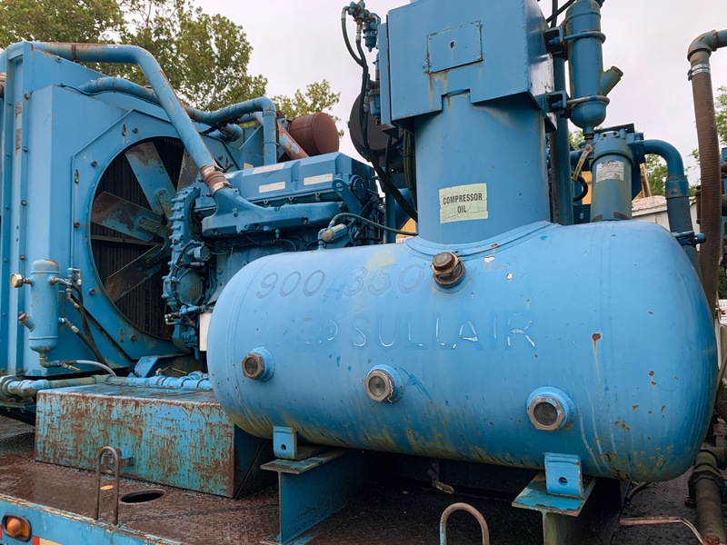 Used Sullair 900/350 Diesel Air Compressor