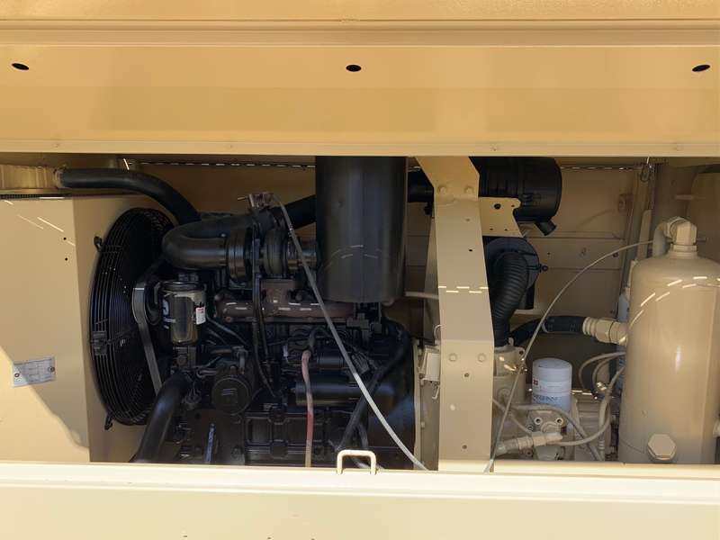 Used Doosan P185WJD-T4I Diesel Air Compressor