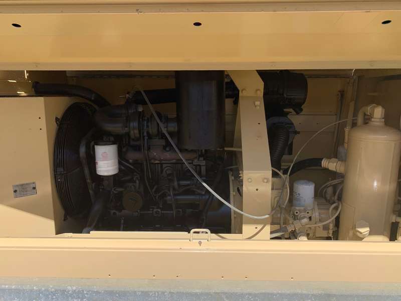 Used Doosan P185WJD-T4I Diesel Air Compressor