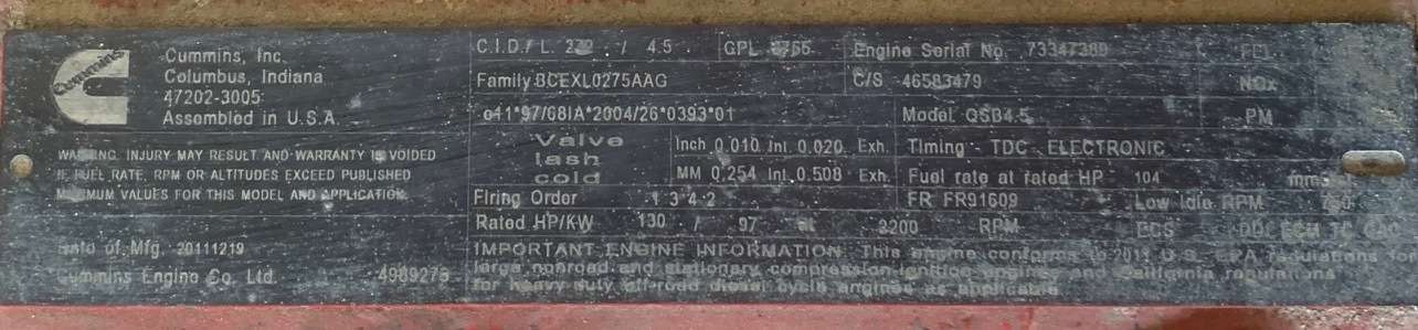 Used Doosan HP375WCU-T3 Diesel Air Compressor