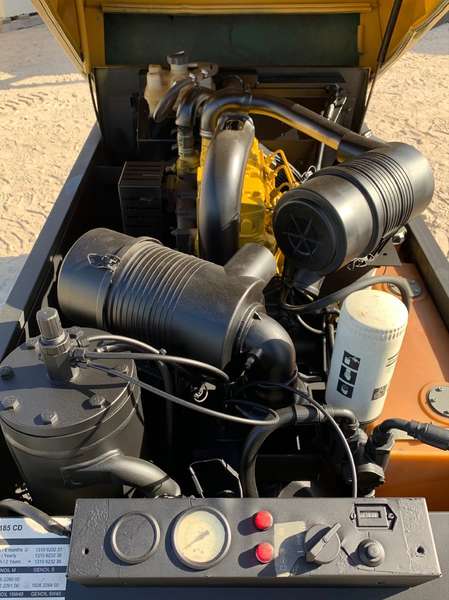 Used Atlas Copco APT185CD Diesel Air Compressor