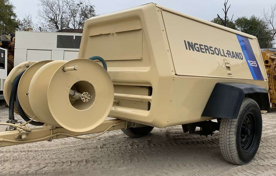 Used Ingersoll Rand P125DWD Diesel Air Compressor