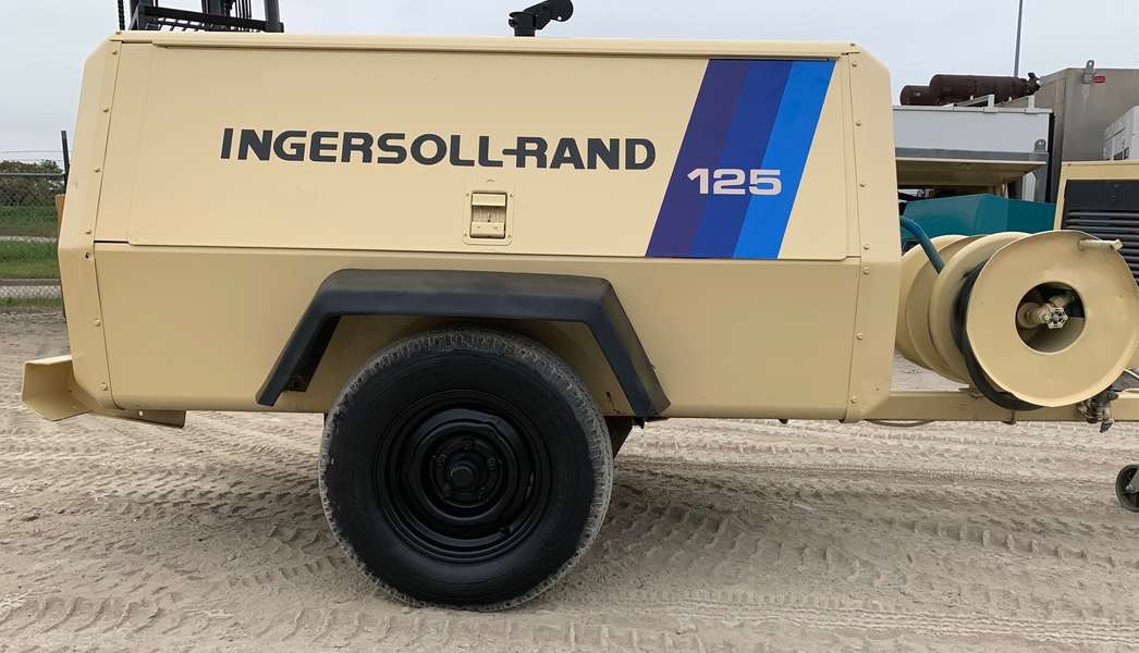 Used Ingersoll Rand P125DWD Diesel Air Compressor
