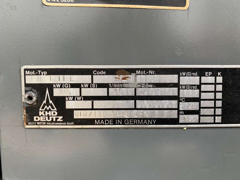 Used Ingersoll Rand P125DWD Diesel Air Compressor